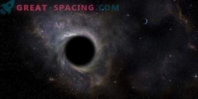 Forskare för första gången fångade ett svart hål på middag! Materialet faller i avgrunden vid 30% av ljusets hastighet