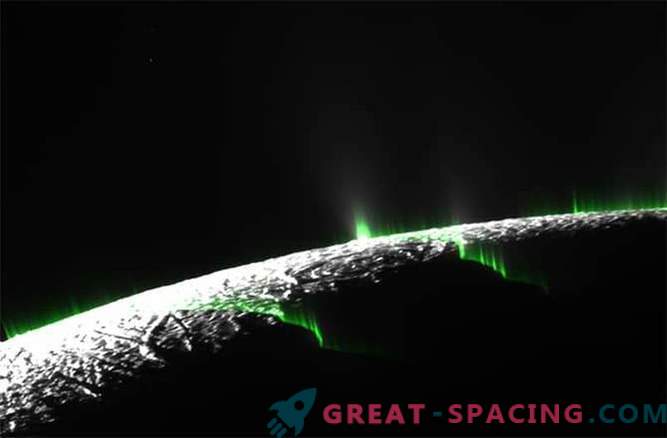 Enceladus geysers can be an illusion