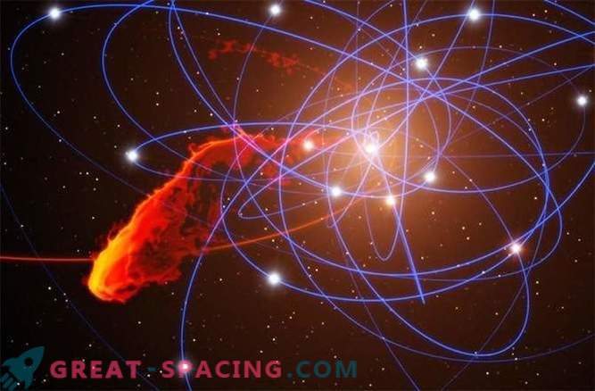Why didn't a black hole swallow a mystical object?
