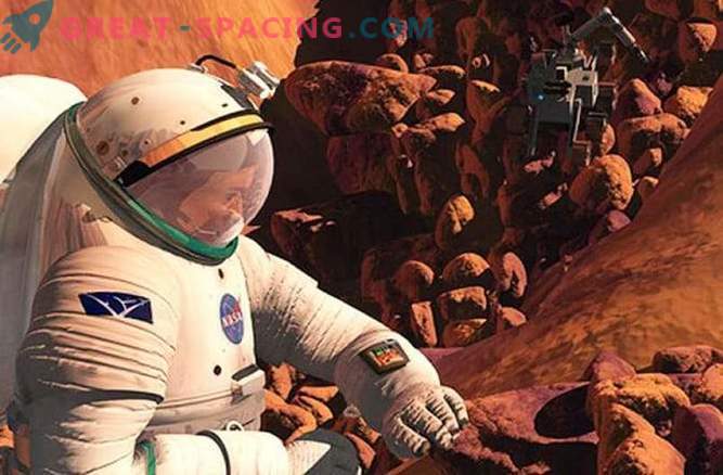 Cosmic radiation can harm astronauts when flying to Mars