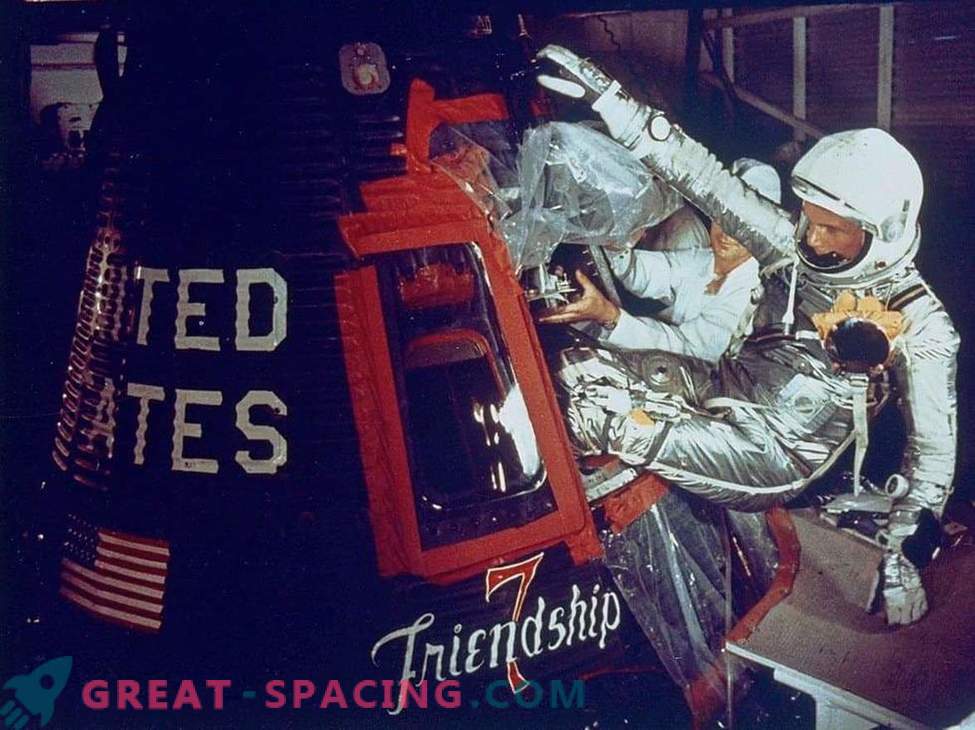 The orbital mission of John Glenn tested the secrets of the human body in space
