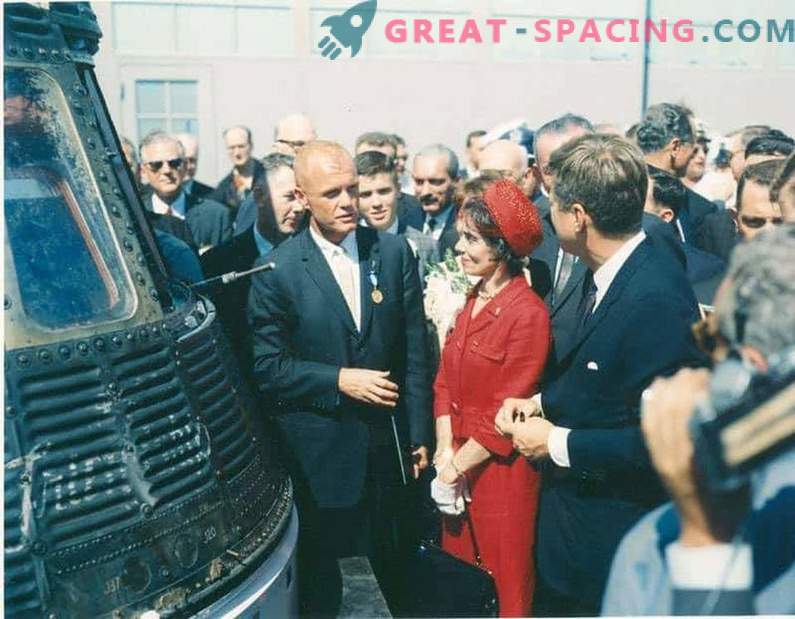 The orbital mission of John Glenn tested the secrets of the human body in space