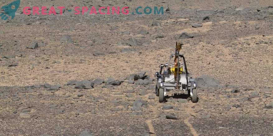 NASA tested the life support of the rover in the cruel Chilean desert