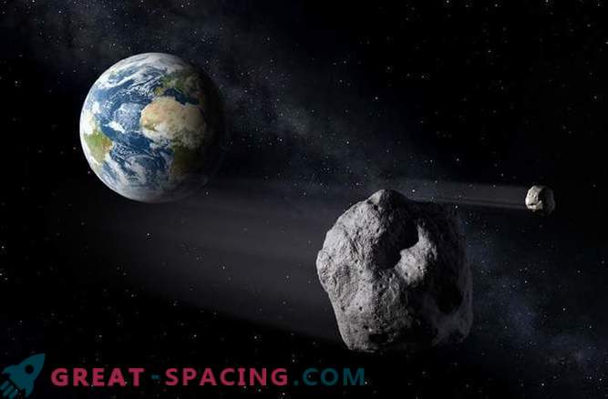 A medium-sized asteroid can lead to an ice age