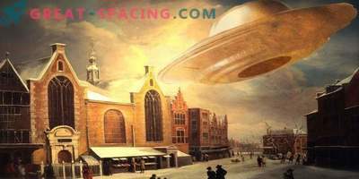 What bright lights were seen in Nuremberg in 1561. Stories of witnesses and versions of ufologists