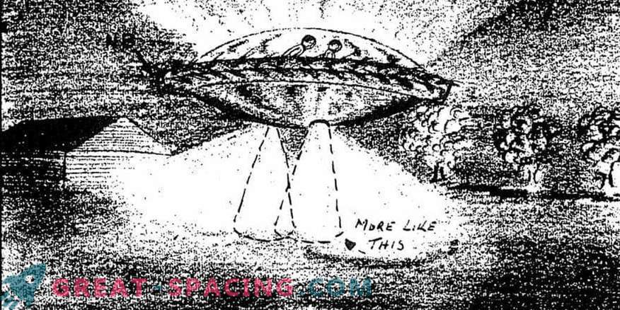 What object was seen above the house of the British politician in 1997