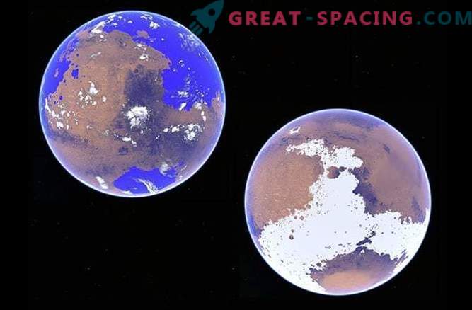 Is the red planet really an icy world?