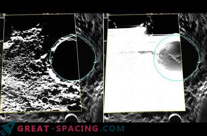 NASA first received photographs of ice on Mercury