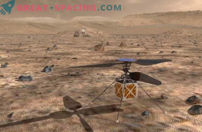 The next rover can be equipped with a helicopter
