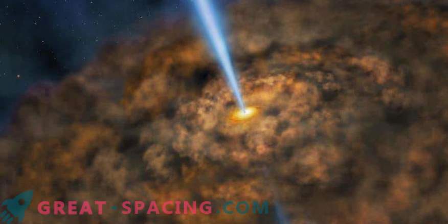 Cold dust found around active black holes