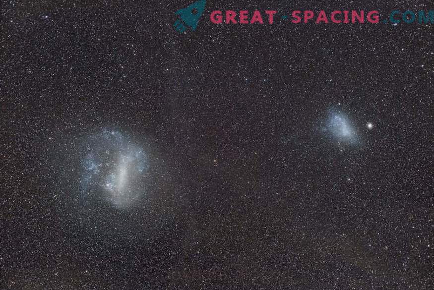 Magellanic clouds are not a duet, but a trio?