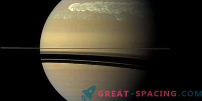 Large-scale storms shake the atmosphere of Saturn