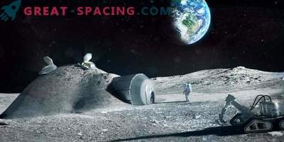 What colonies will look like on the moon. We offer 3 options