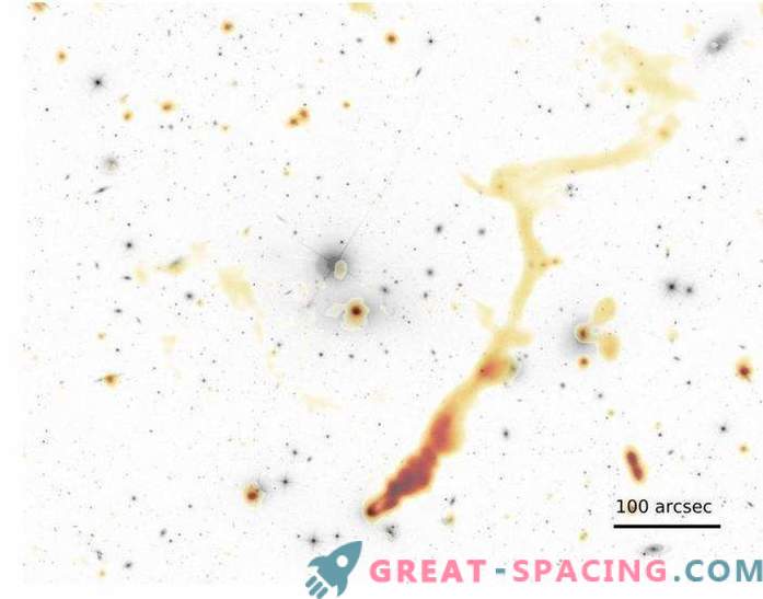 Cosmic luck: the researchers found 300,000 distant galaxies