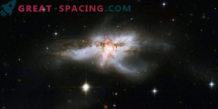 Display of the galactic molecular outflow