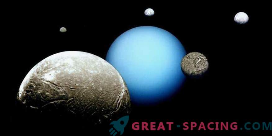 Uranus satellites may collide
