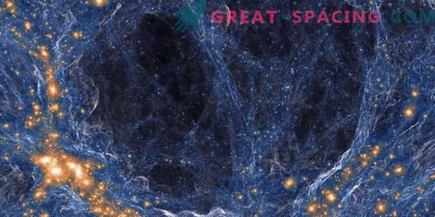 Fewer galaxies were found in the massive space region than expected