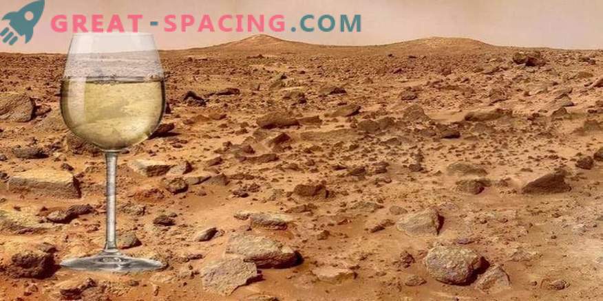 In the future, Mars will be able to enjoy wine