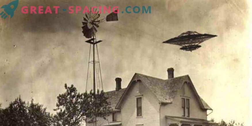 What kind of strange object did a farmer in Texas see in 1878? Ufologists point to the 