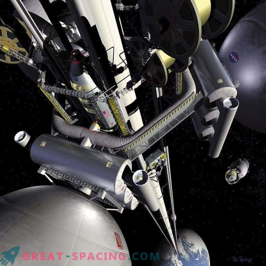 Experiment with the Japanese space elevator will begin next week!