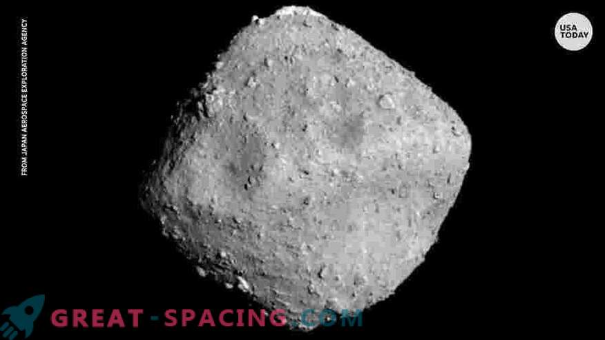Signs of water on the surface of the Bennu asteroid