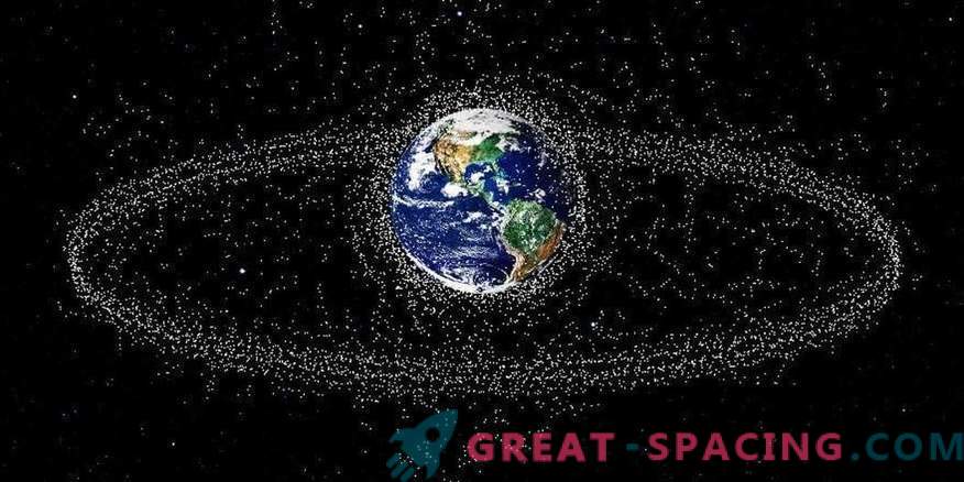 Not everything is so smooth with the space debris cleaning system