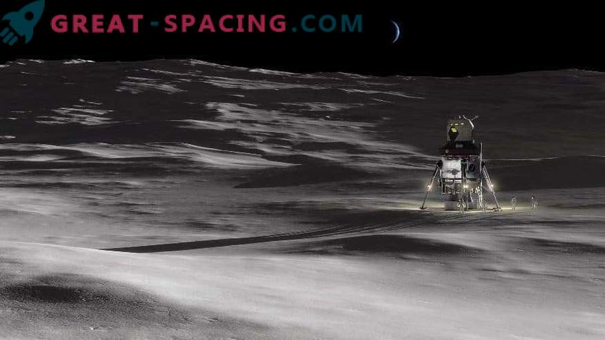 Reusable landing gear for lunar missions