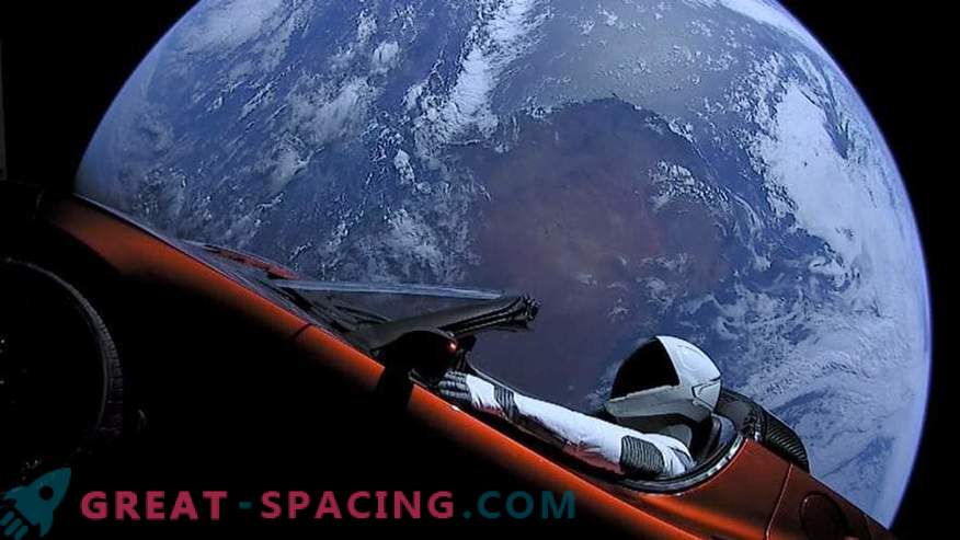 How far has the first space electric vehicle, Ilona Mask, flown