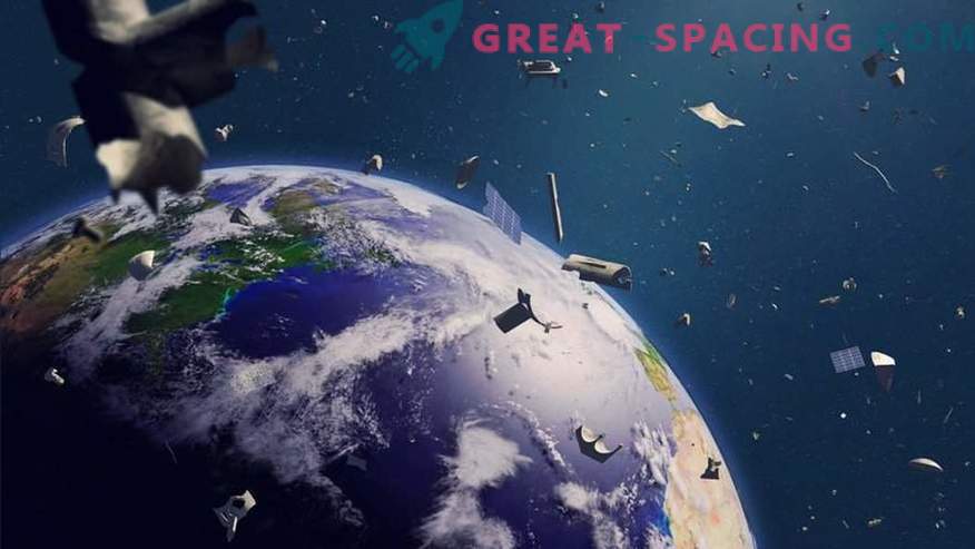 Which country leads the creation of space debris