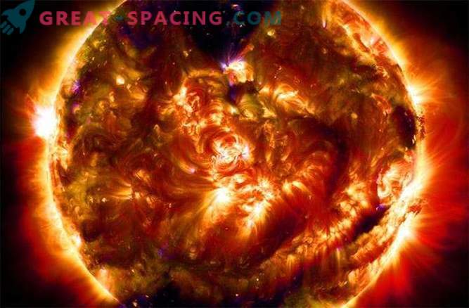 Space Telescope shot 100 million giant photos of the Sun
