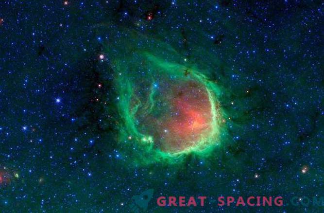 A selection of the brightest photographs of the nebulae made by the Spitzer telescope