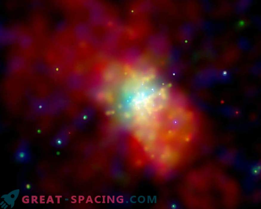Scientists have weighed the galactic wind. What will tell the new Galaxy Cigar