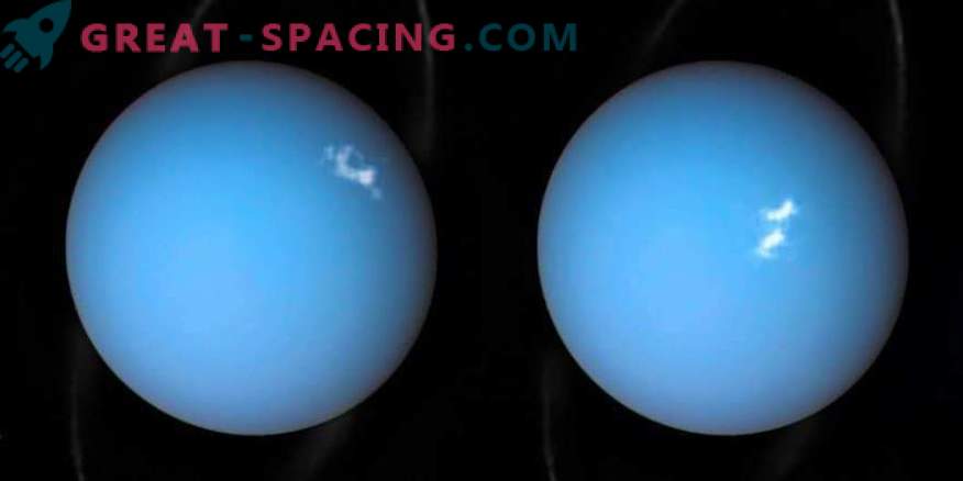 Polar Lights on Uranus