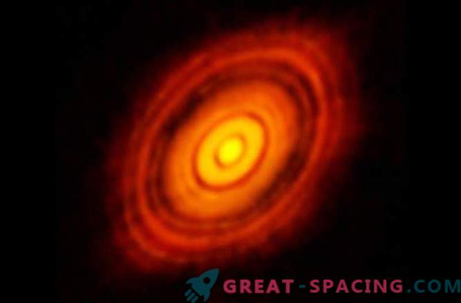 Exoplanets discovered in the protoplanetary disk of a young star