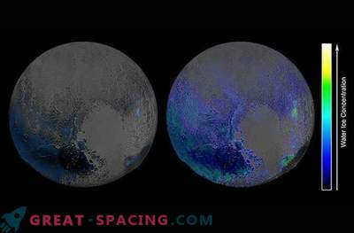 The amount of water ice covering Pluto surprises researchers