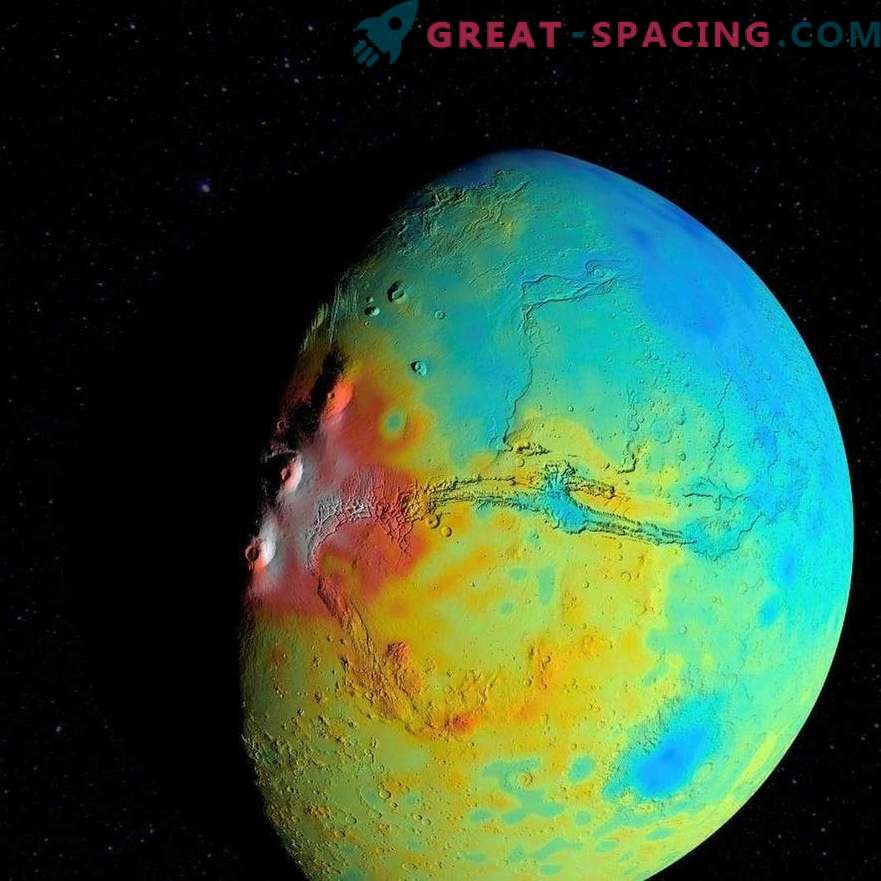 Marsi kooriku poorsuses on uus gravitatsioonikaart.