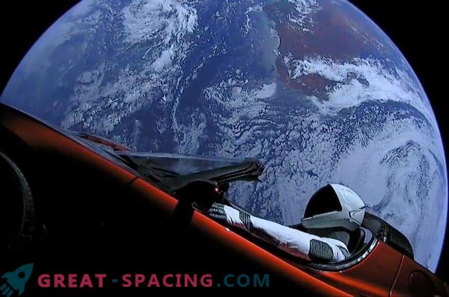 Tesla launch anniversary and SpaceX dummy