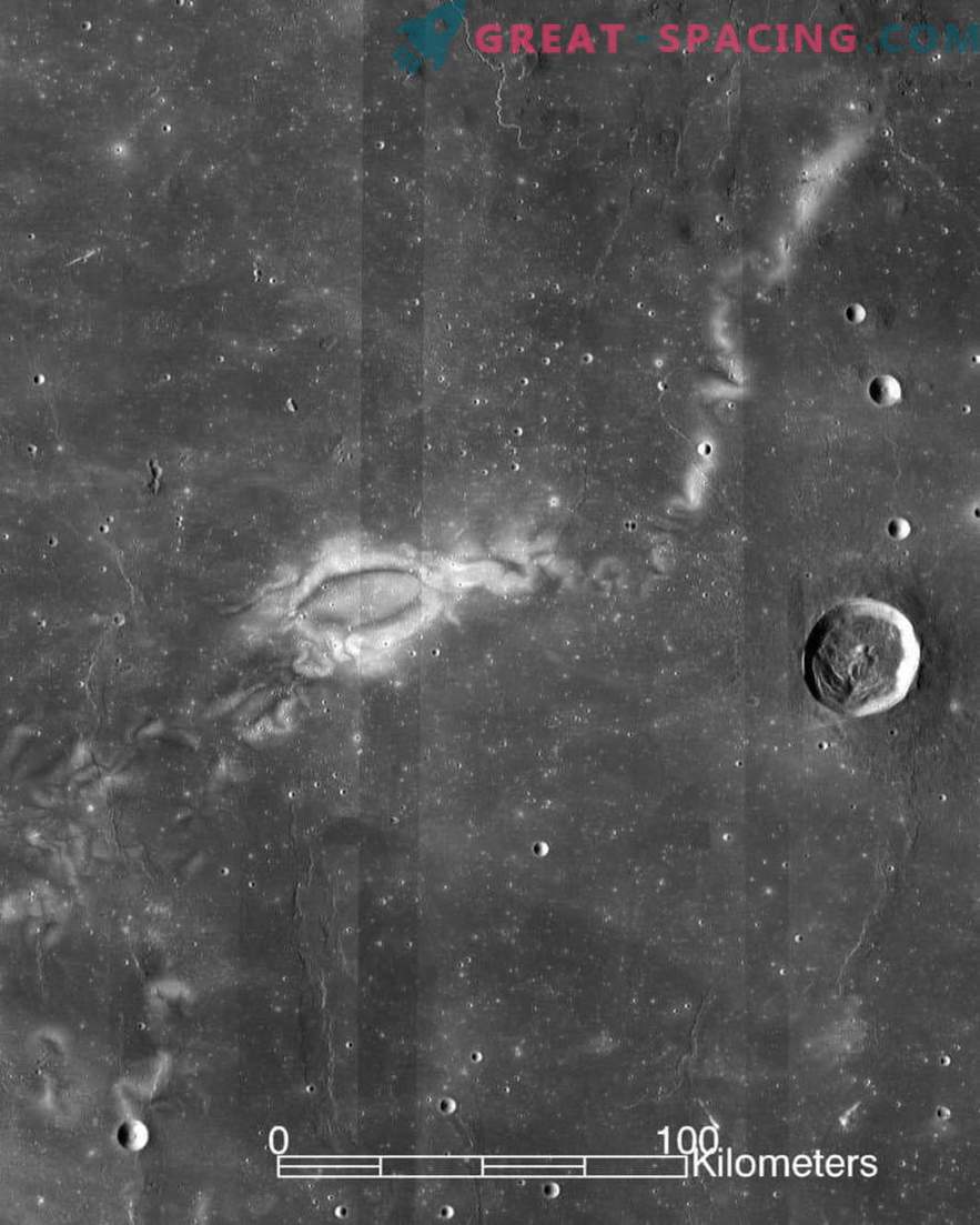 Mysterious whirlwinds reveal the details of the lunar past