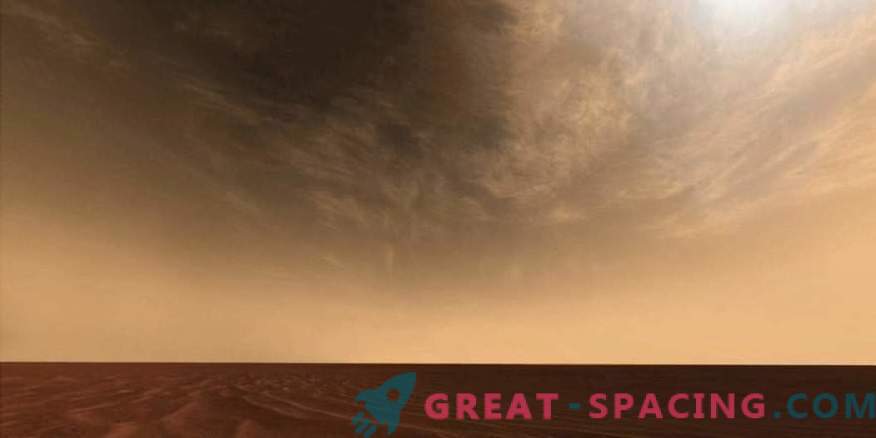 Mars-Express exploring high-altitude clouds
