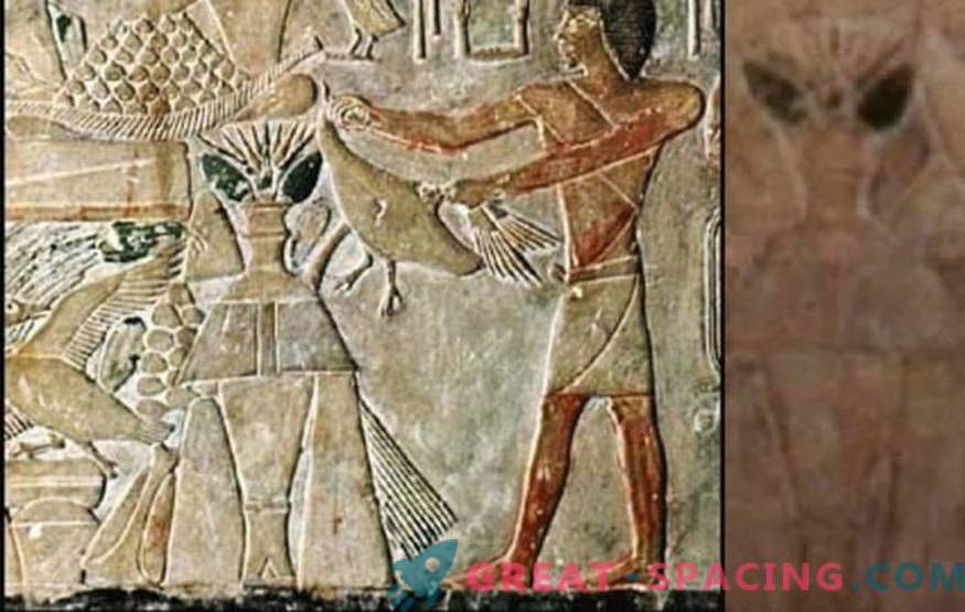 Ufologists believe that these 12 ancient paintings show extraterrestrial beings