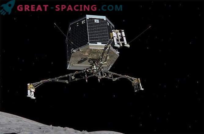 Perhaps Philae clung to the edge of the crater and flew off to the shadow side of the comet!