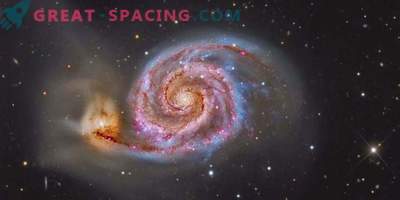 Galactic collision can shift the solar system