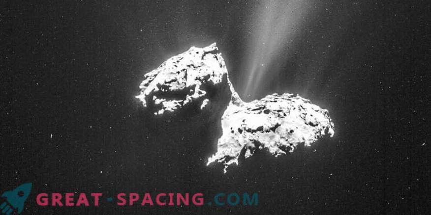 Strange shape and changeability of comet Rosetta 67P