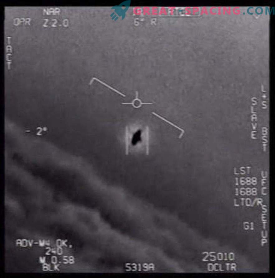 5 cases of observation of unidentified objects in the modern world