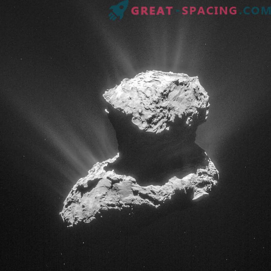Rosetta continues to study comet 67P / Churyumov-Gerasimenko