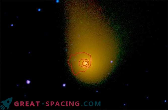 Comets spew greenhouse gases into space