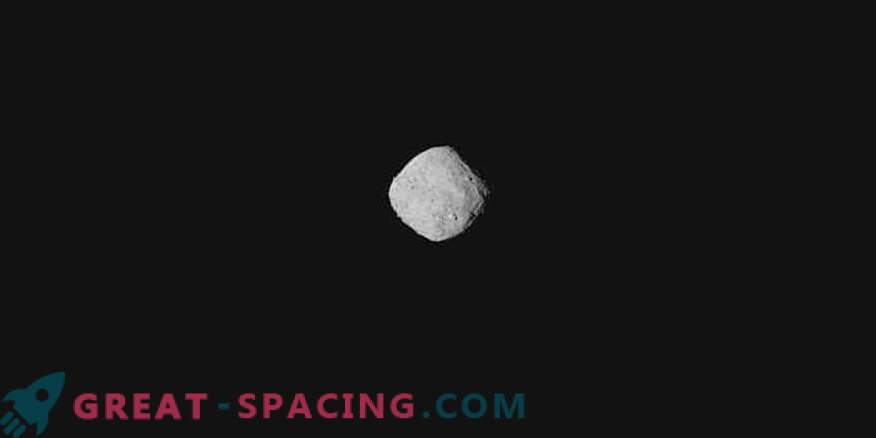 The first image of the Bennu asteroid from the OSIRIS-REx apparatus