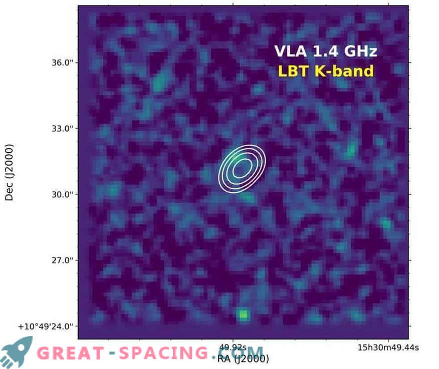 Astronomers report the most distant radio galaxy