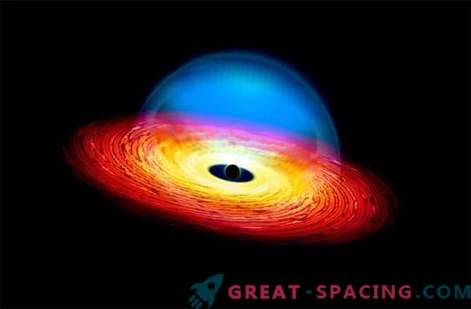 The black hole starts starving - the quasar is obscured