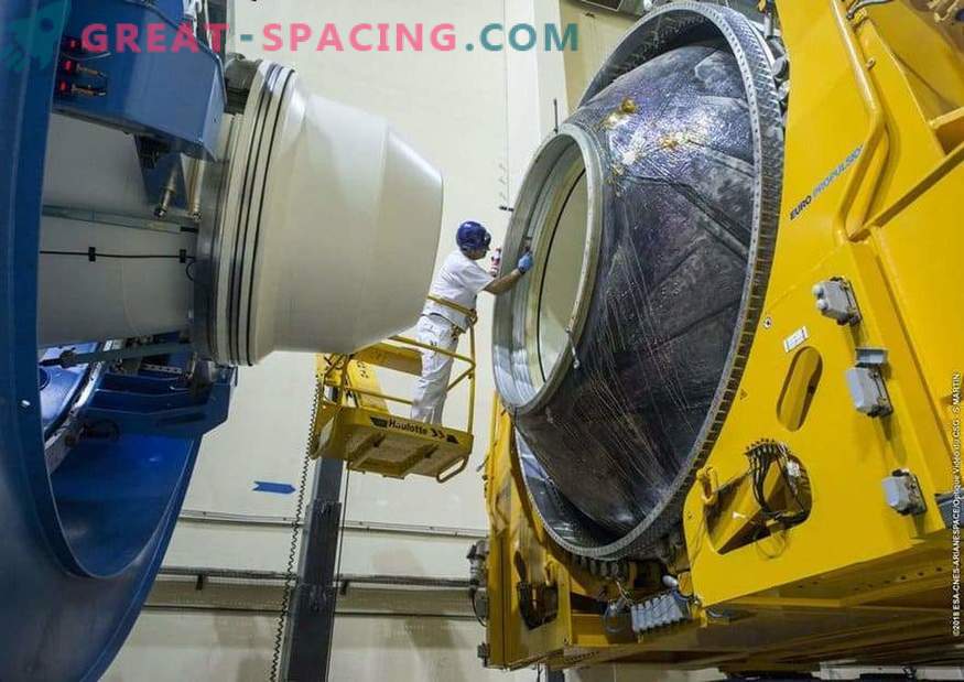 Test engine start for Vega-C rocket